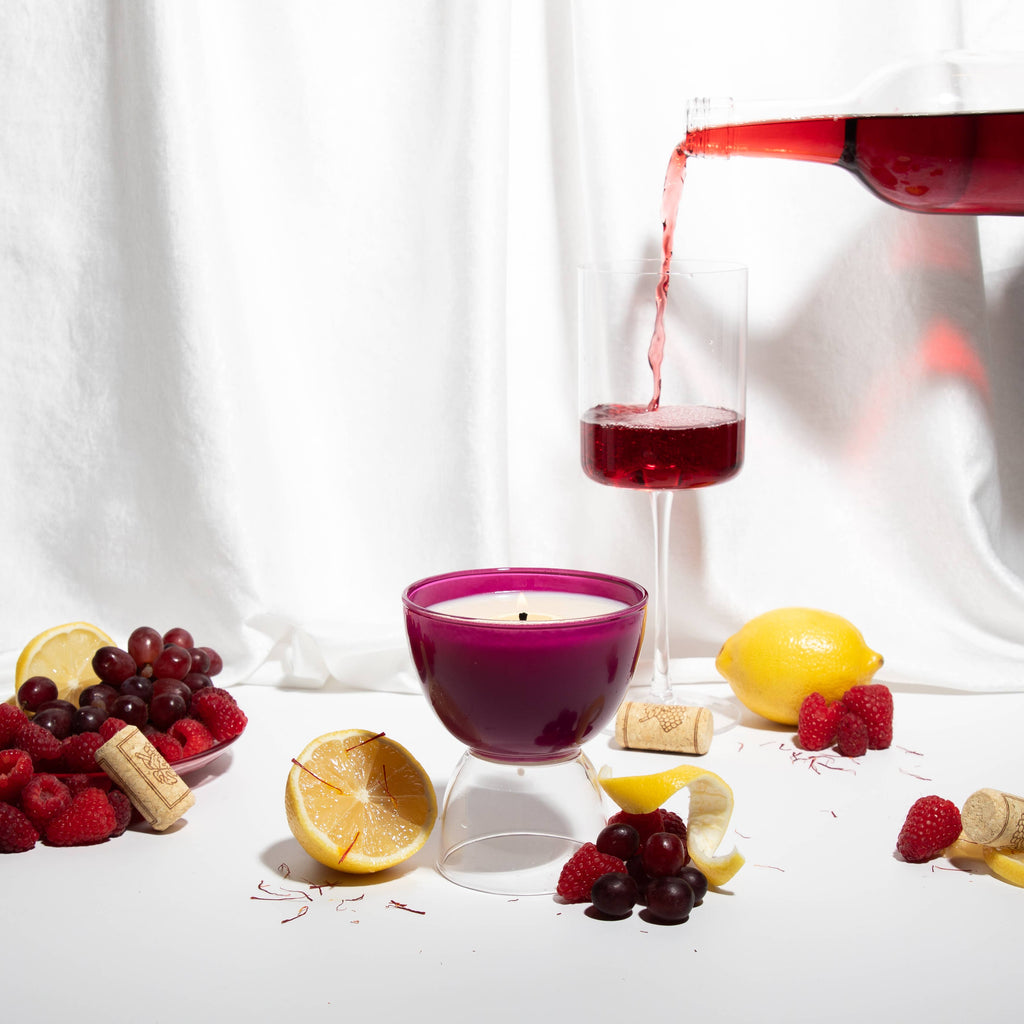 Sangria – Wine-Inspired Soy Candle in Reusable Glass