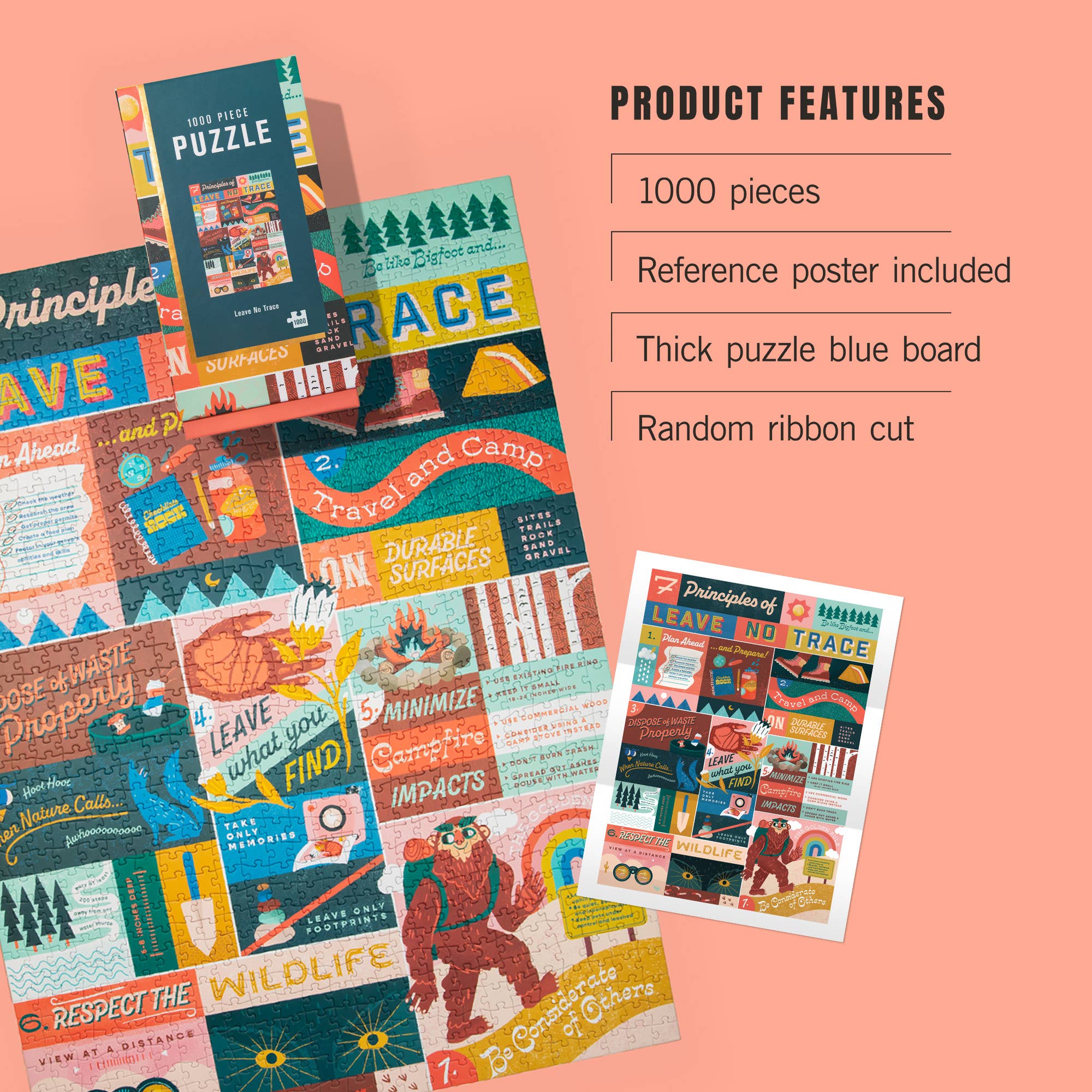 1000 PIECE PUZZLE, Leave No Trace