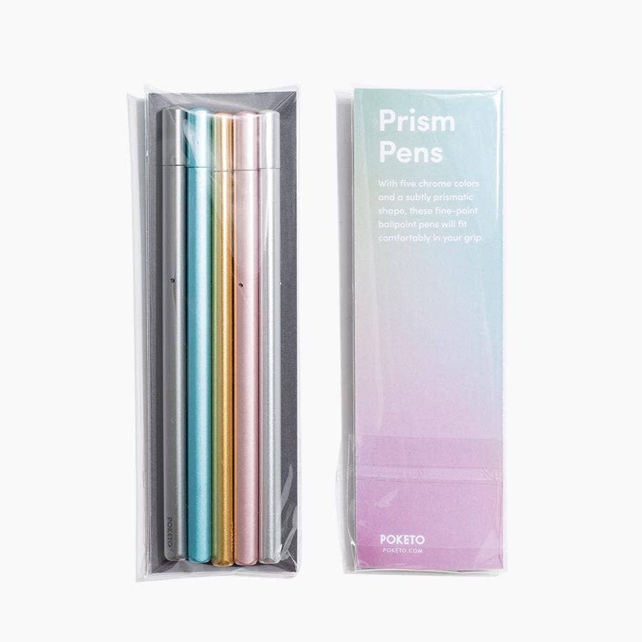 Prism Rollerball Pens - Set of 5