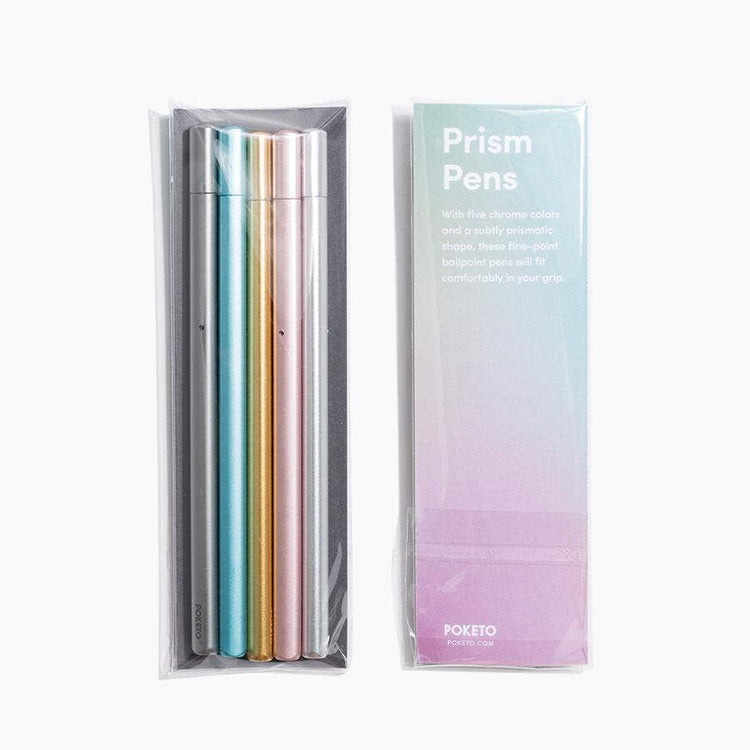 Prism Rollerball Pens - Set of 5