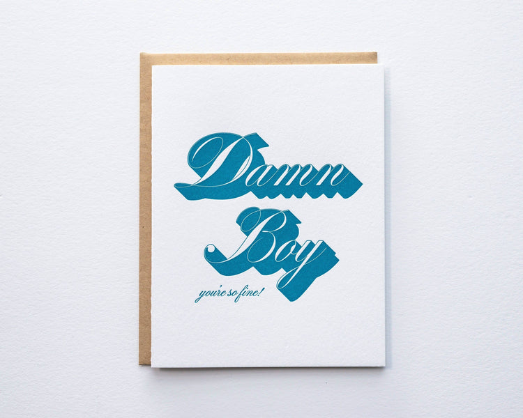 Damn Boy Card