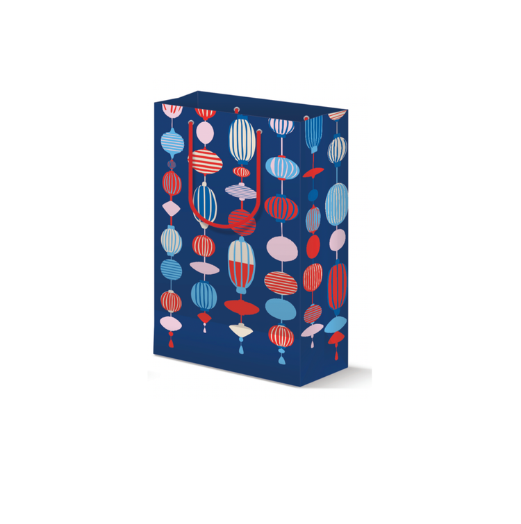 Holiday Gift Bag - Lanterns