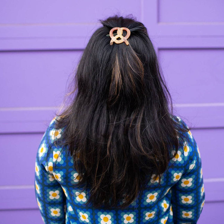 Pretzel Barrette