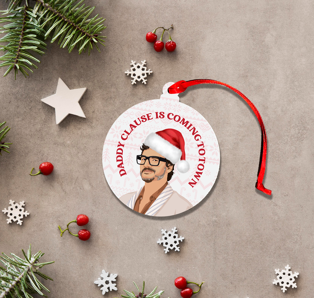 Pedro is Daddy Clause Tree Ornament