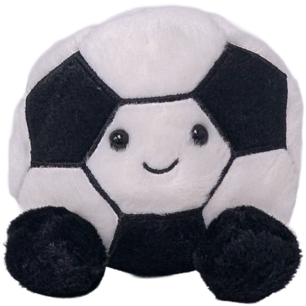 Canned Soccer Ball | Plush Sports Gift in Can w/Jokes