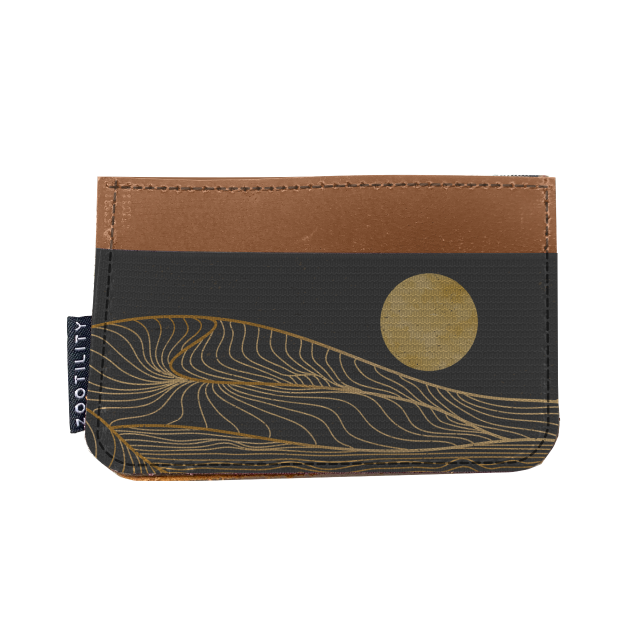 Card Holder Wallet - Prints: No. 51 (Peach Lake)