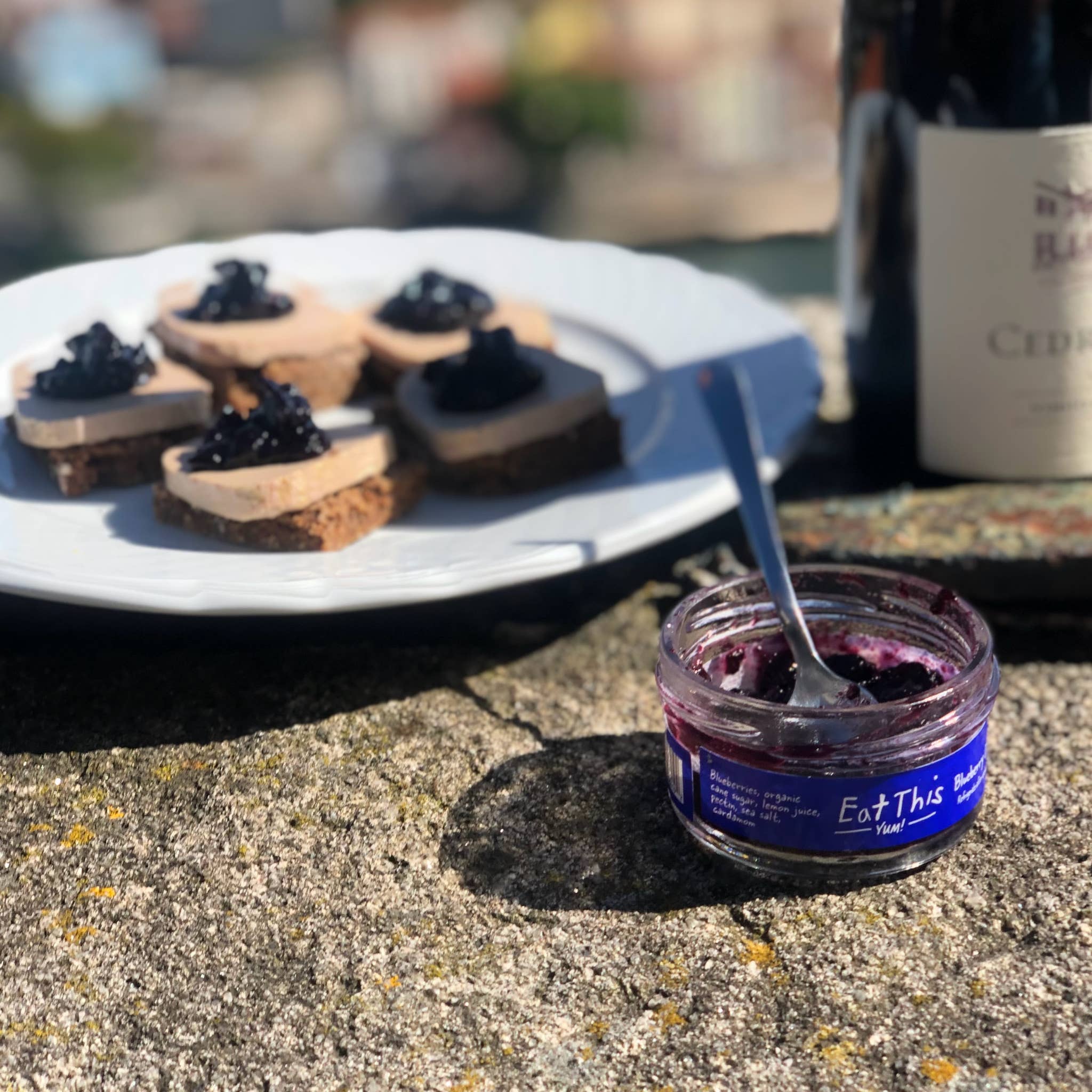 Blueberry Cardamom Preserve : 7 OZ