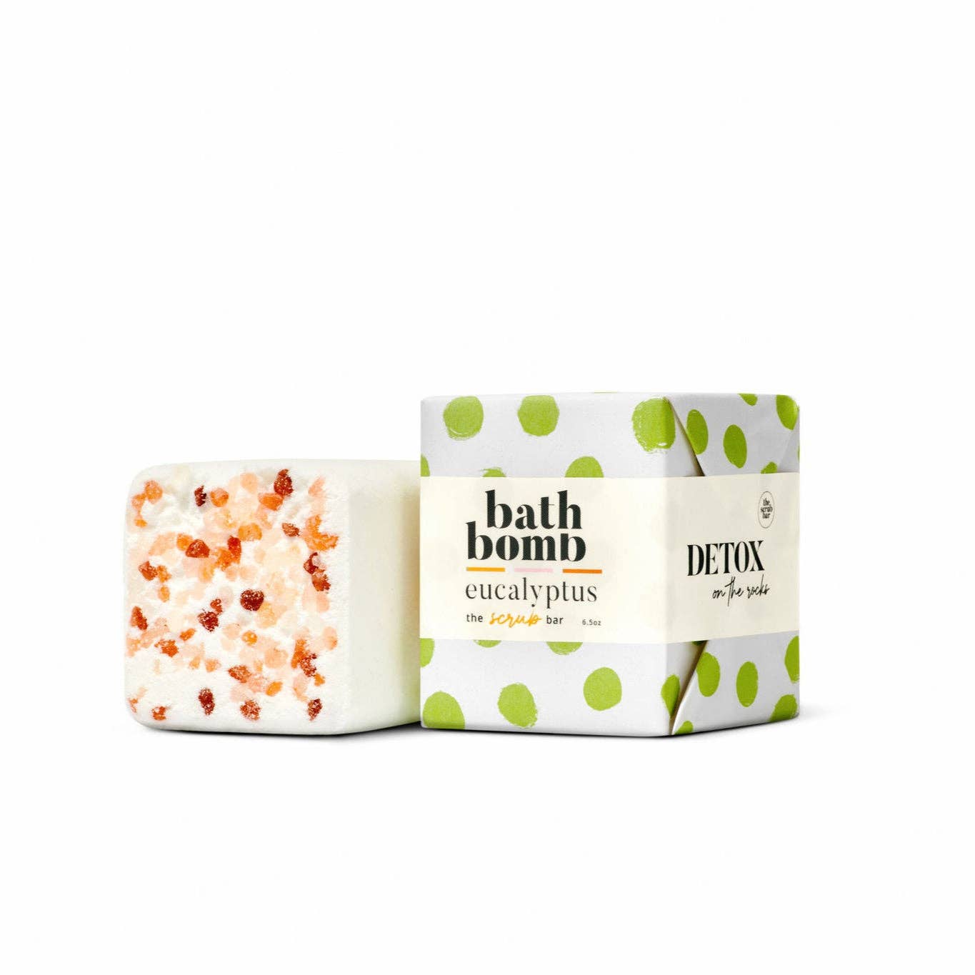 Detox Eucalyptus + Himalayan Salt Bath Bomb 6.5 oz