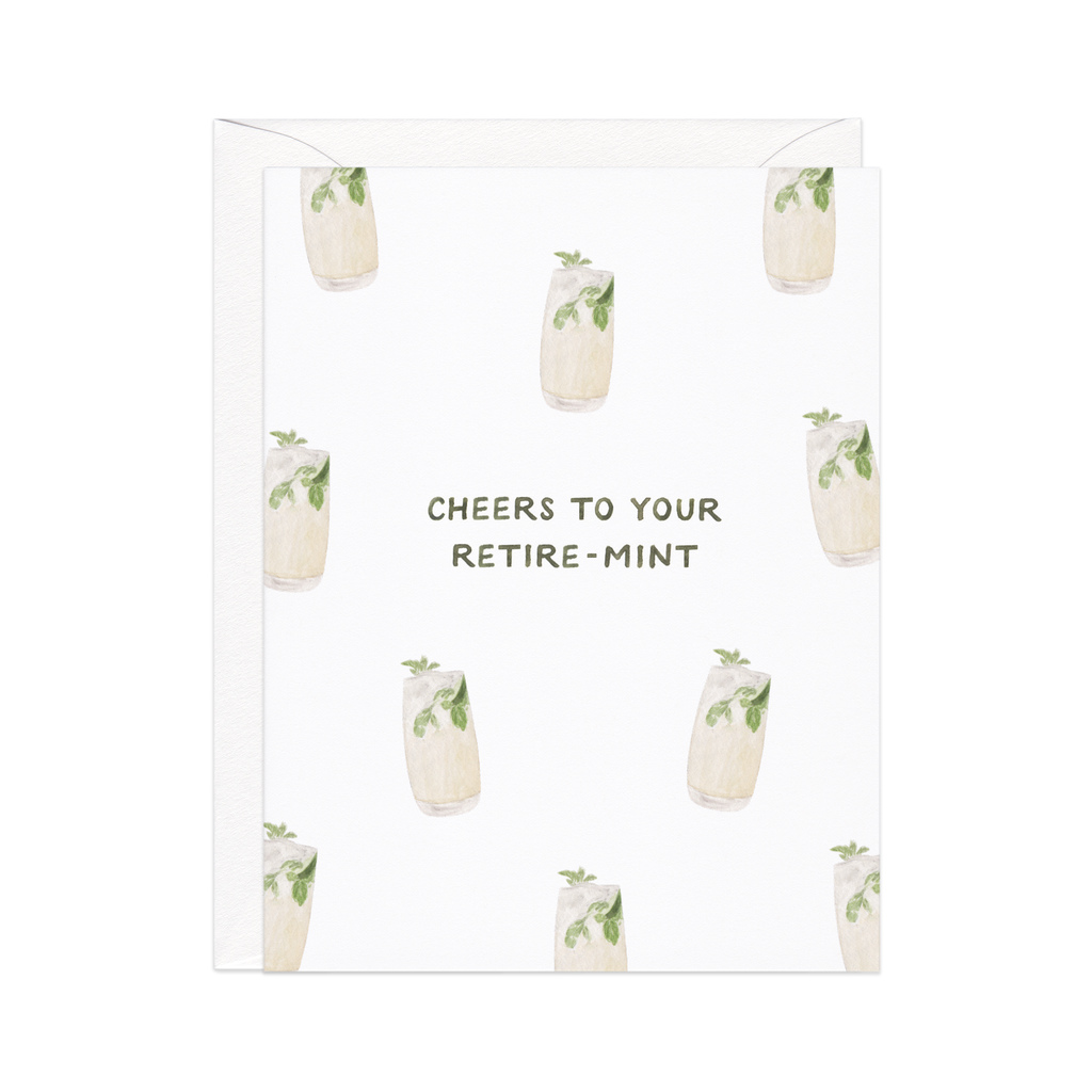 Congrats On Your Retire-mint Greeting Card