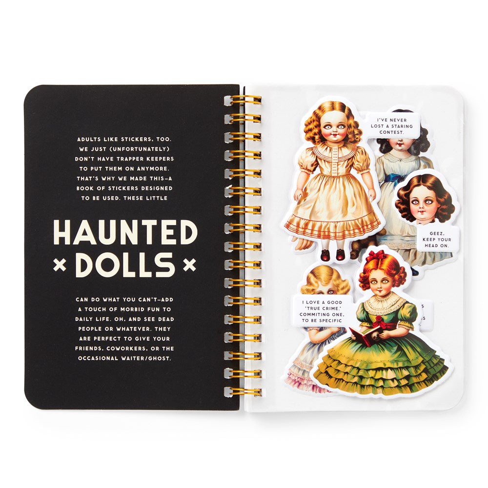 Haunted Dolls Sticker Book