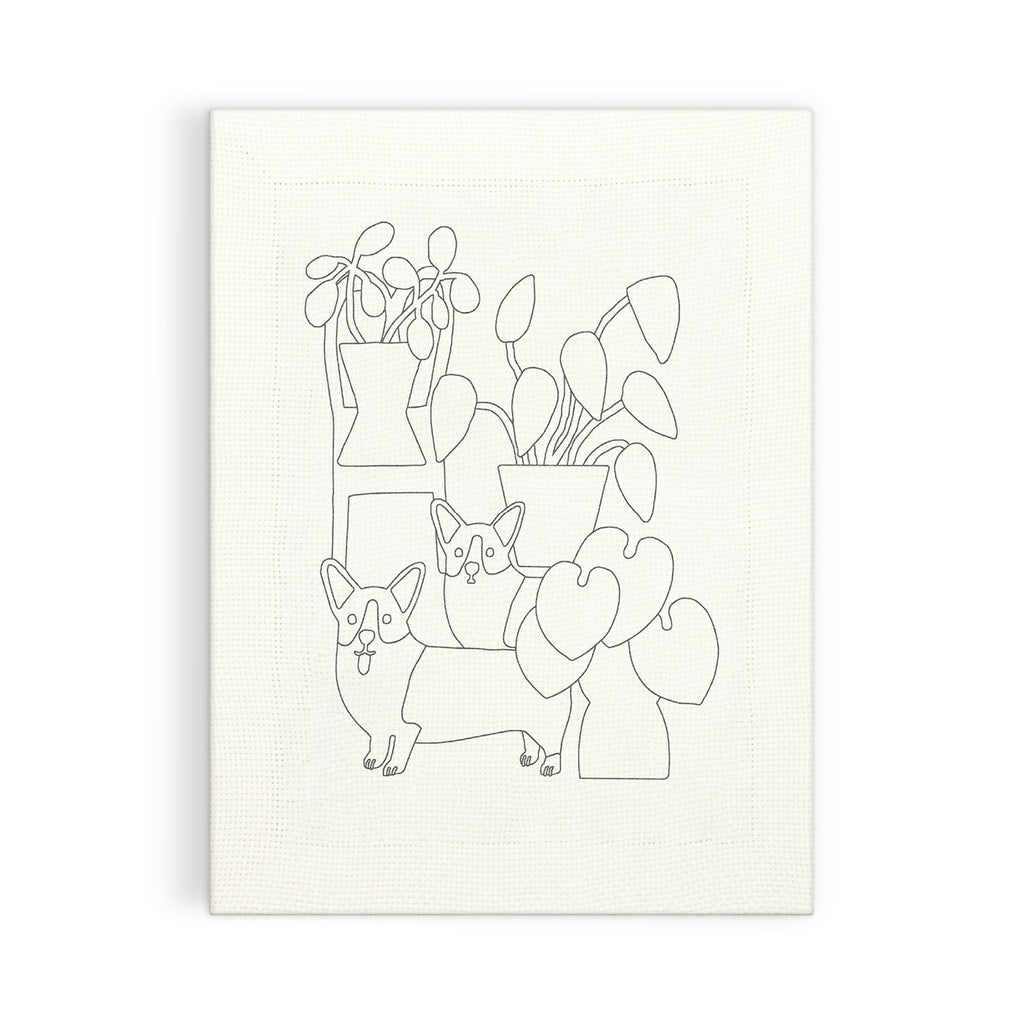 Corgi Friends Punch Needle Kit image 2