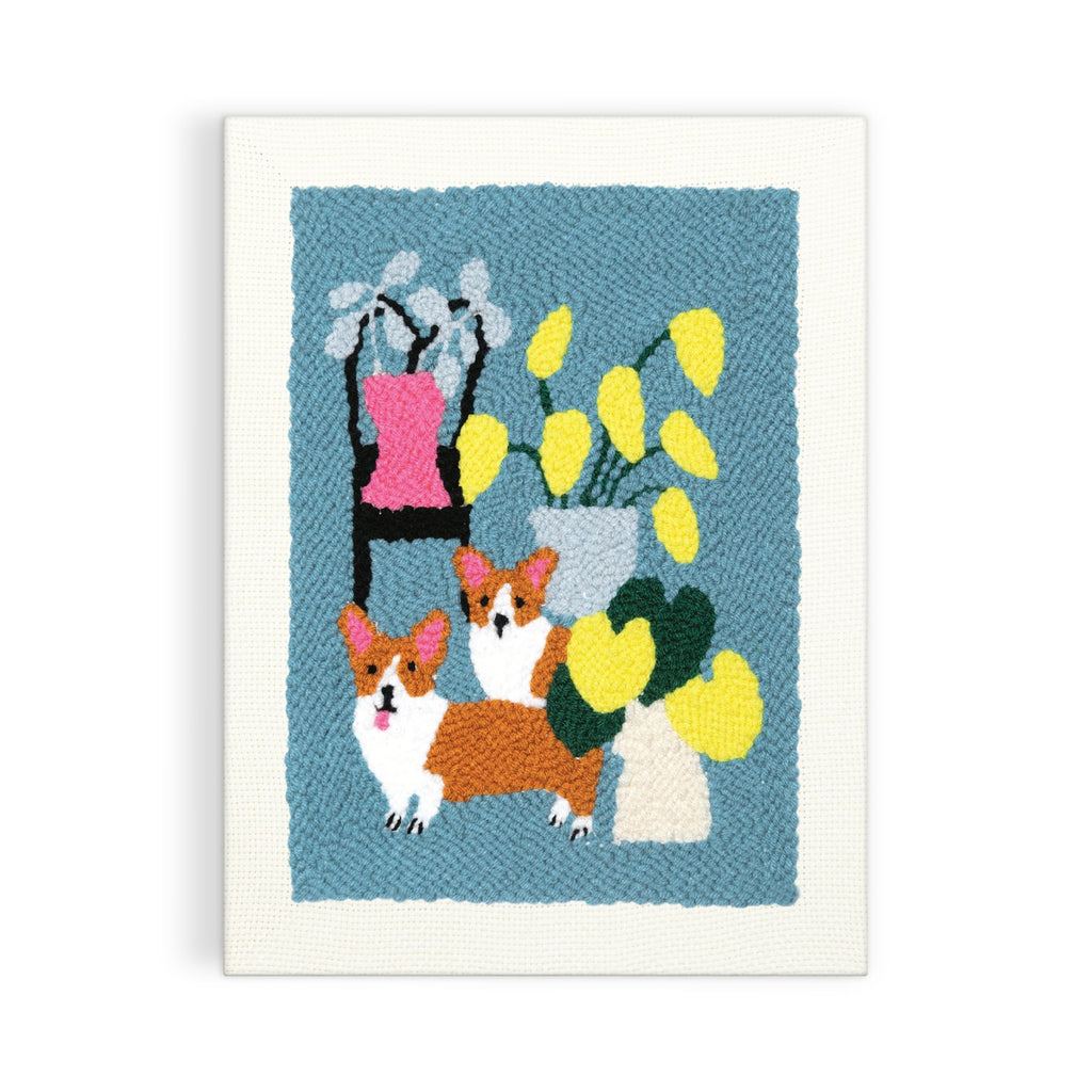 Corgi Friends Punch Needle Kit image 3