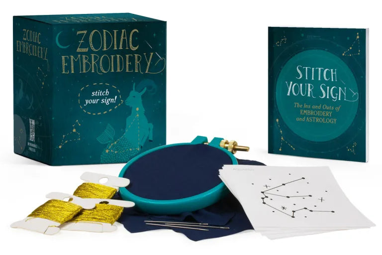 Zodiac Embroidery Kit