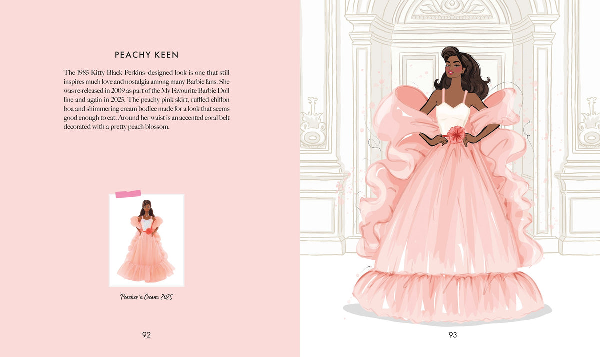 Barbie: A Fashion Icon: Barbie's Most Iconic Fashion Moments, Illustrated by Megan Hess, in Collaboration with Mattel image 6