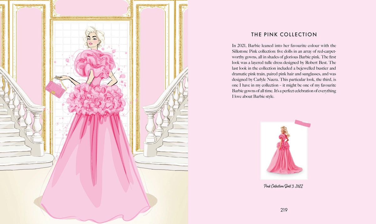 Barbie: A Fashion Icon: Barbie's Most Iconic Fashion Moments, Illustrated by Megan Hess, in Collaboration with Mattel image 10