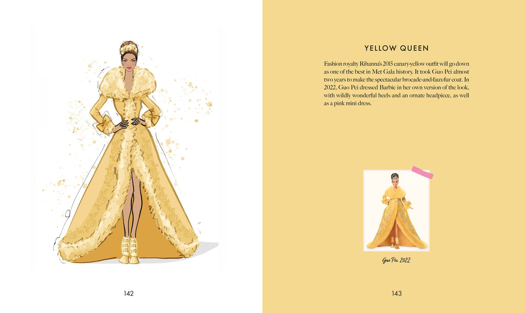 Barbie: A Fashion Icon: Barbie's Most Iconic Fashion Moments, Illustrated by Megan Hess, in Collaboration with Mattel image 12
