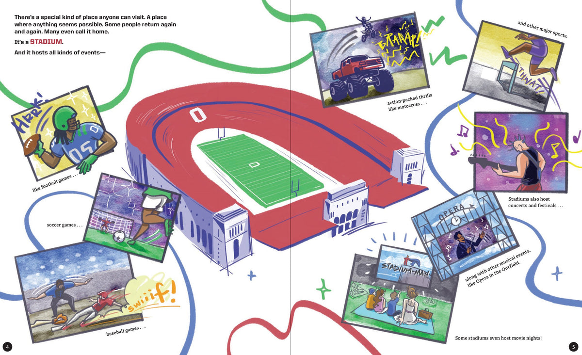 How’d They Make That?! Incredible Stadiums: Book 1 image 1