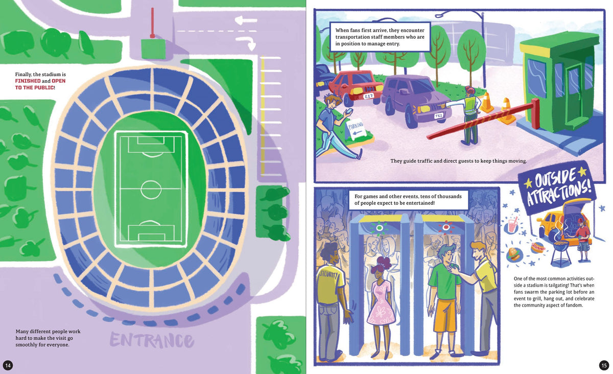 How’d They Make That?! Incredible Stadiums: Book 1 image 6