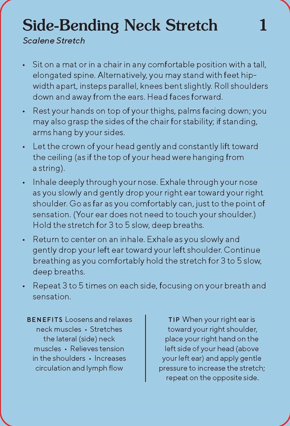 Stretch and Breathe Deck