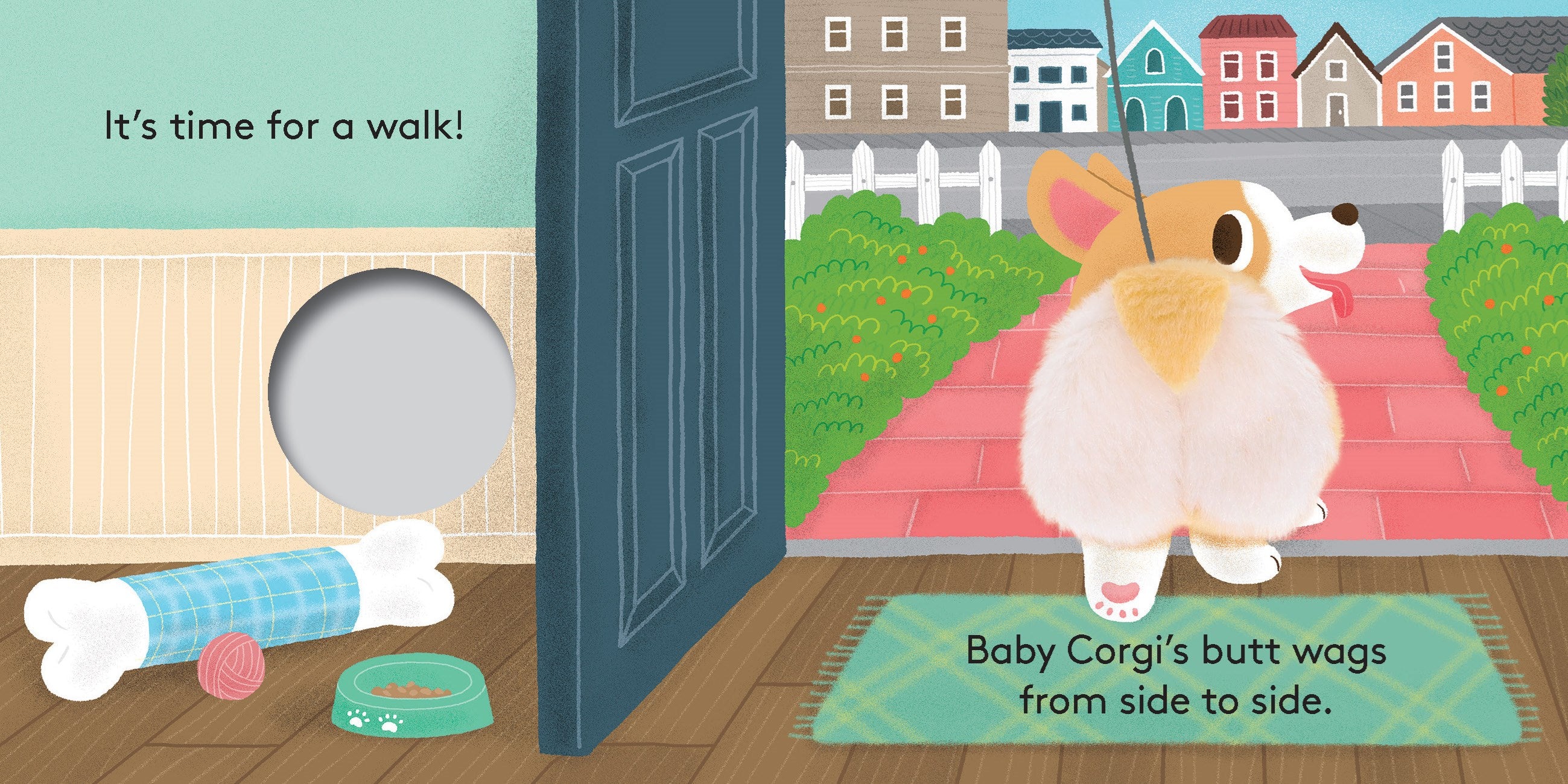 Baby Corgi Butt: Little Finger Puppet Book image 1