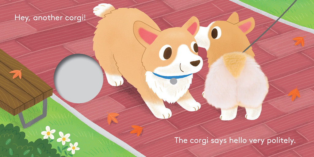 Baby Corgi Butt: Little Finger Puppet Book image 3