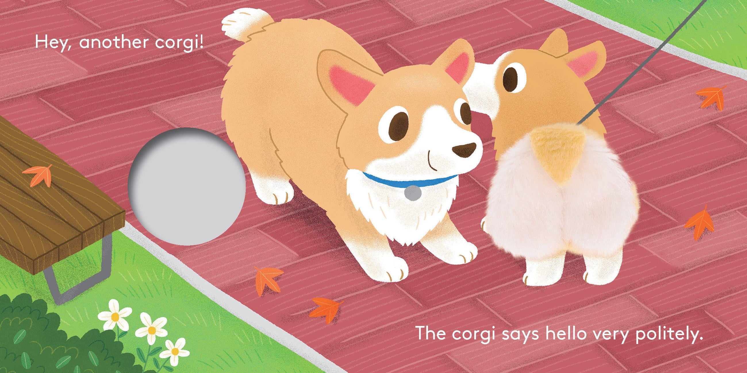 Baby Corgi Butt: Little Finger Puppet Book image 3