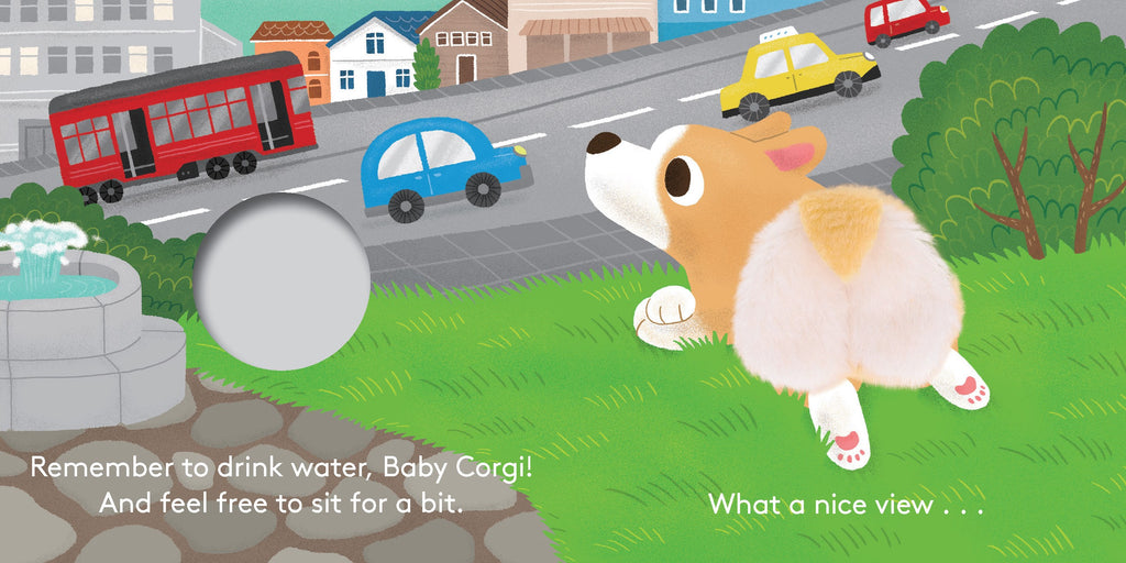 Baby Corgi Butt: Little Finger Puppet Book image 4