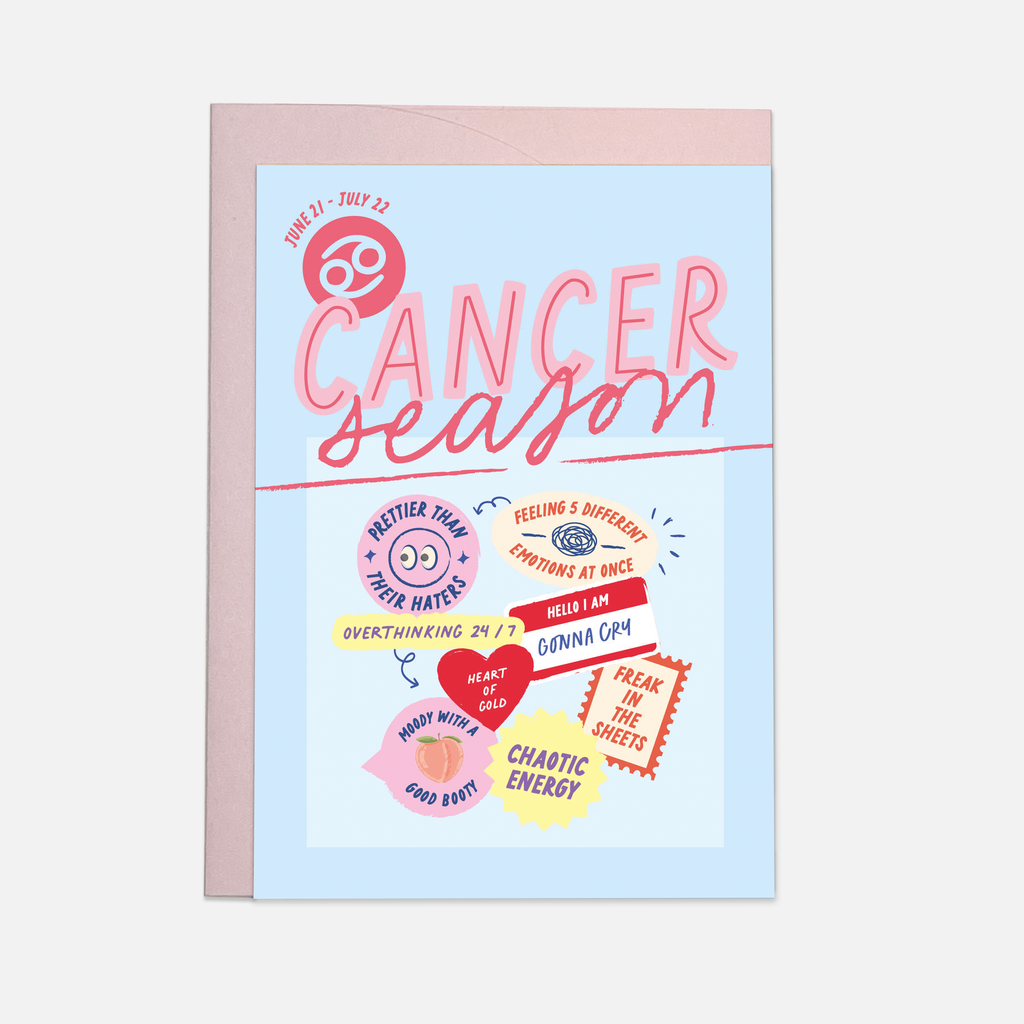 ZODIAC Cancer Card