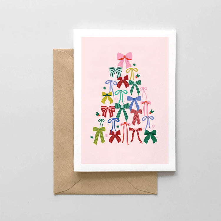 Bow Christmas Tree Design