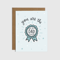 Best Dad Ever Sticker Card