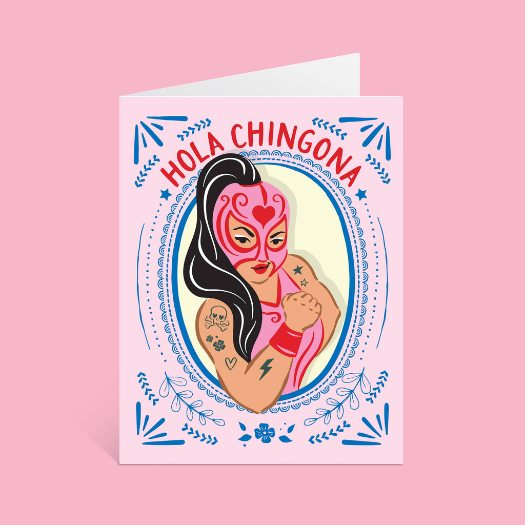 Hola Chingona | BFF Card In Spanish 🏆 Award Winner Card