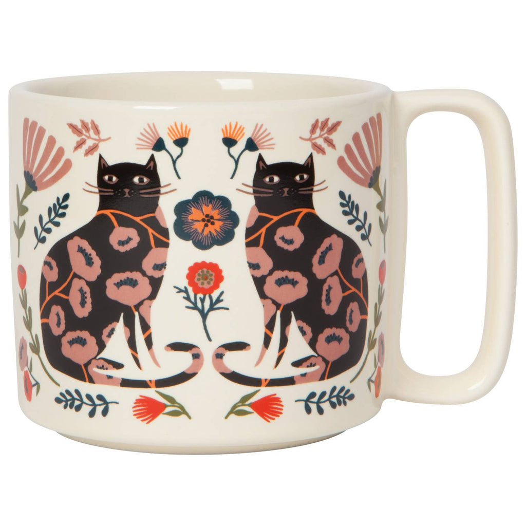 Catbloom Midi Mug - 11 oz