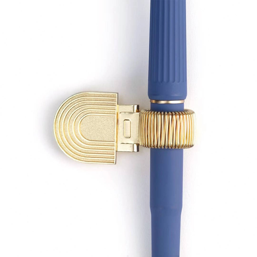 Brass Pen Clip- Rainbow