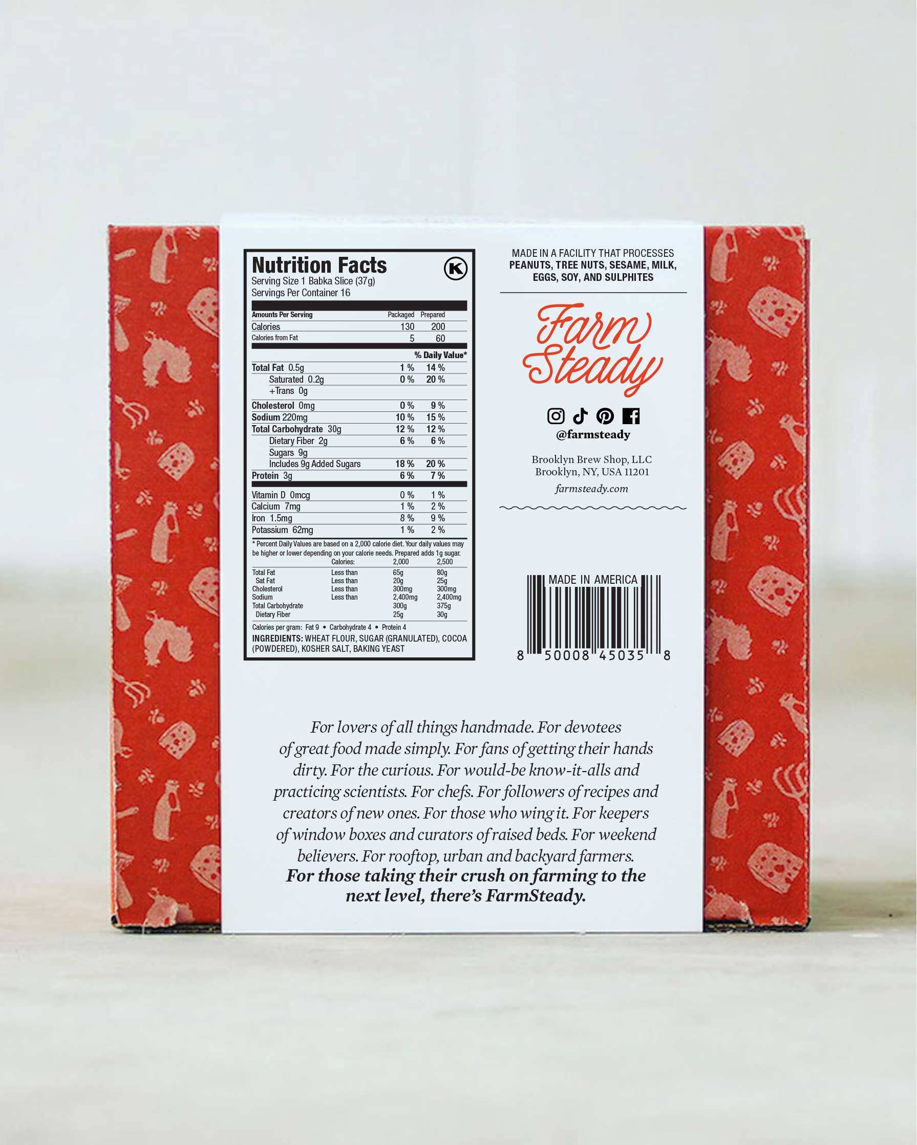 Chocolate Babka Making Kit