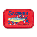 Red Sardine Rectangle Plate