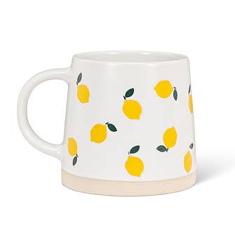 Oversized Mug with Lemons