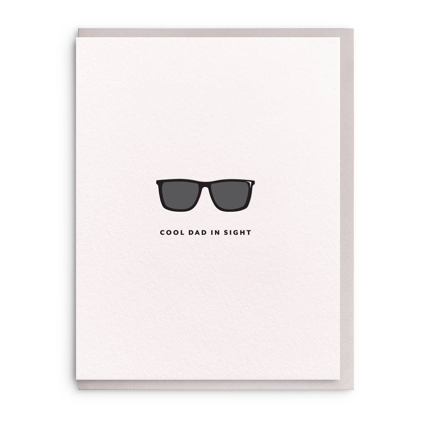 Cool Dad - Letterpress Father's Day Greeting Card