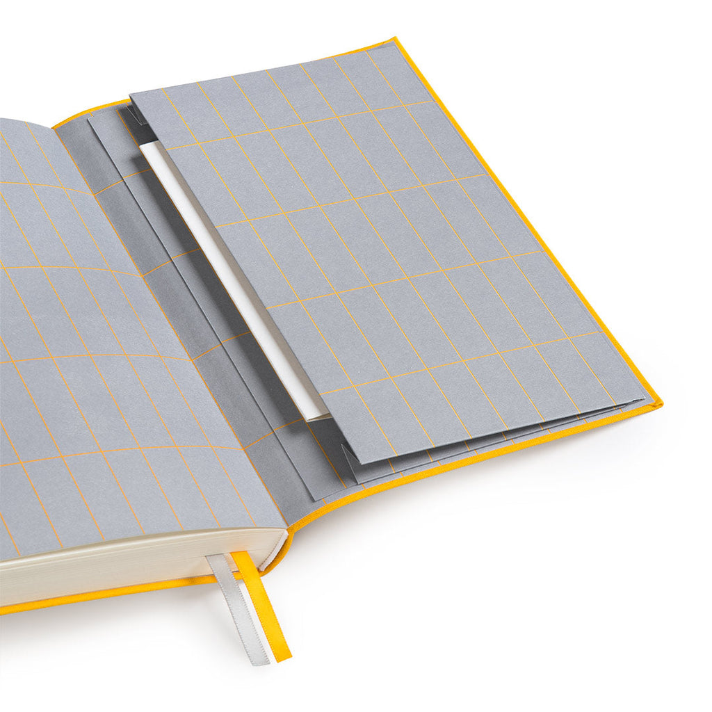 Yellow Fabric Daily Planner