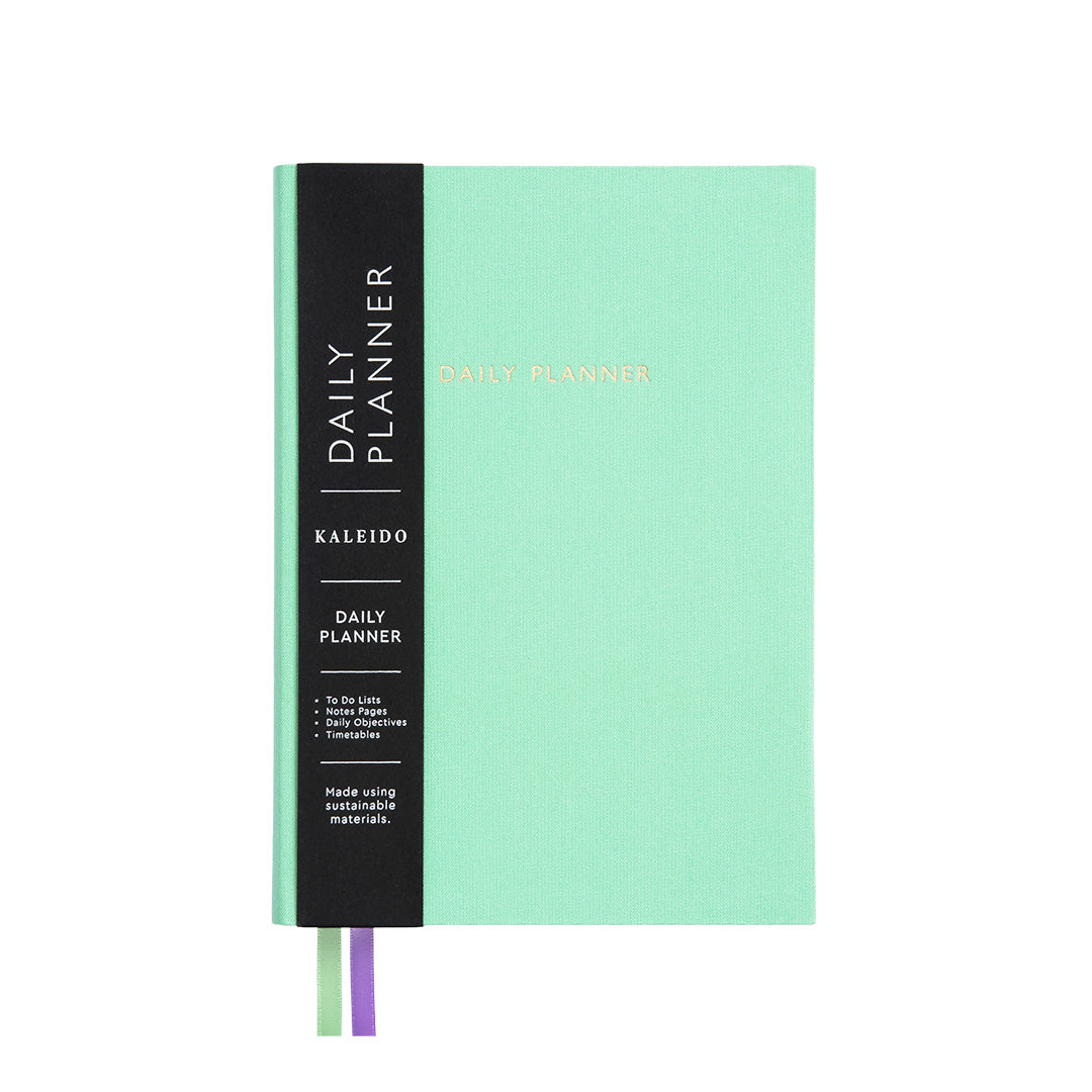 Mint Fabric Daily Planner