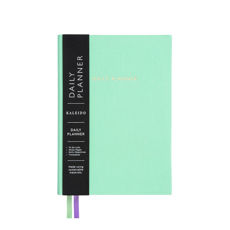 Mint Fabric Daily Planner