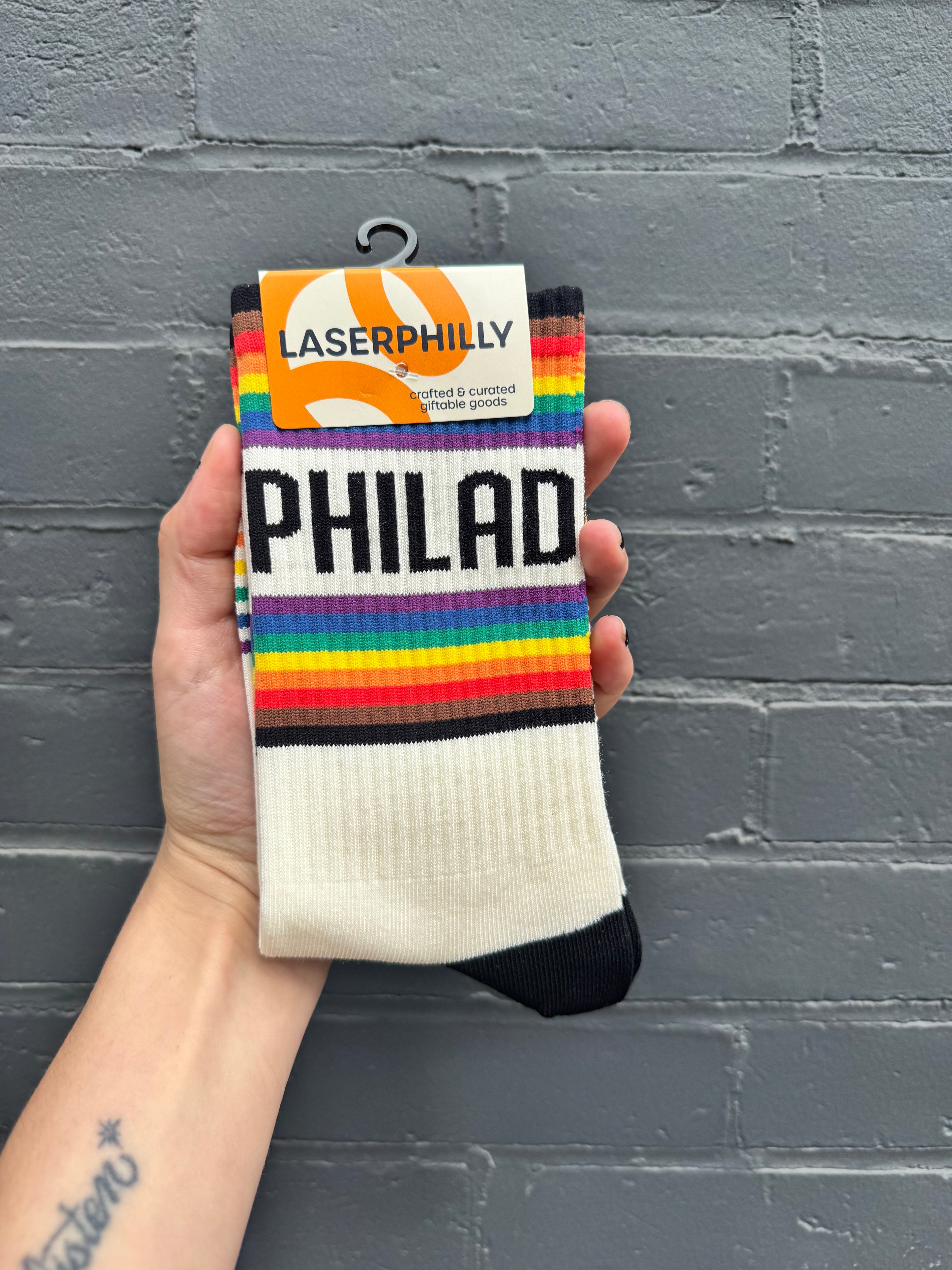 Philadelphia Pride Socks