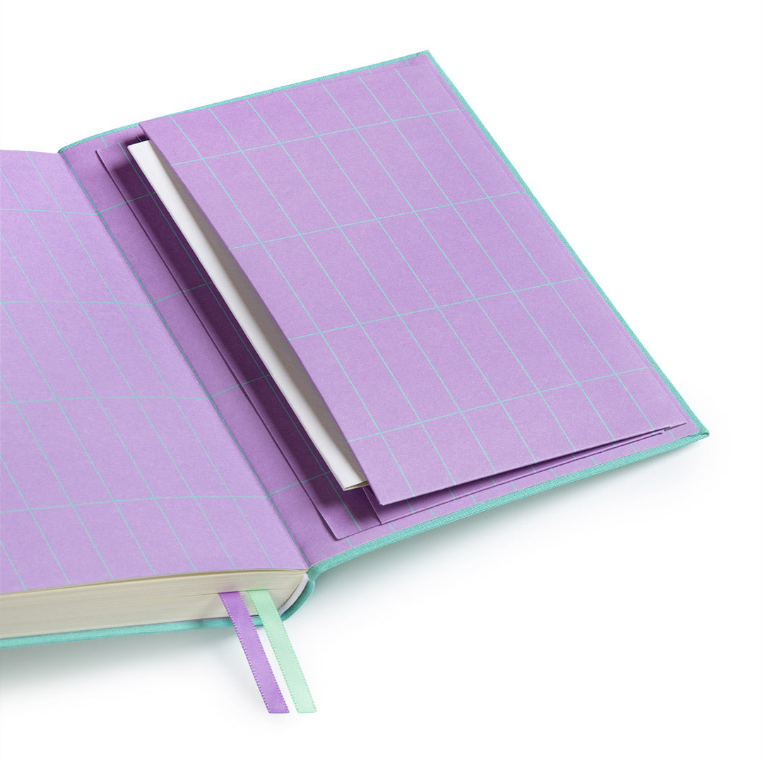 Mint Fabric Daily Planner