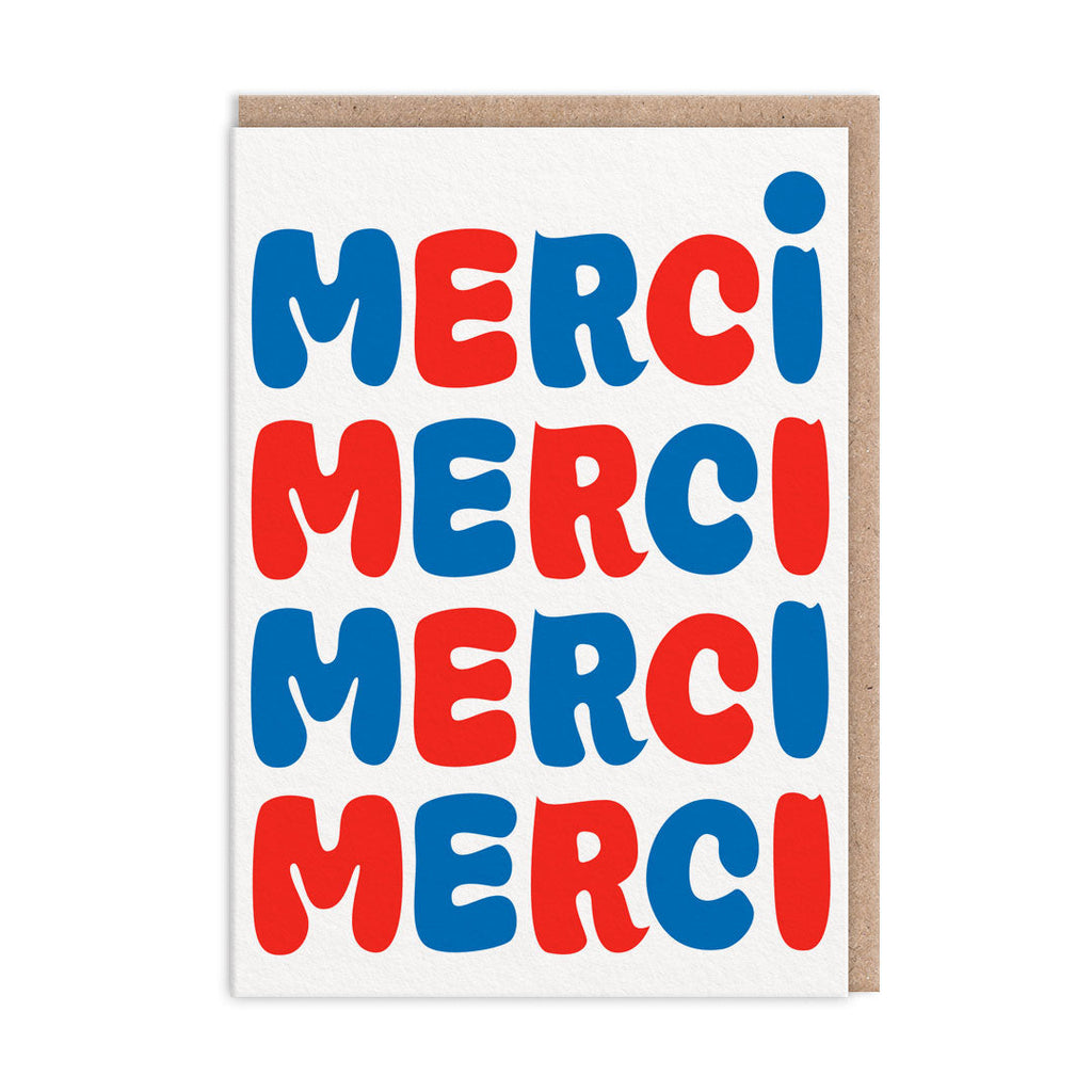 Merci Merci Merci Card Pack