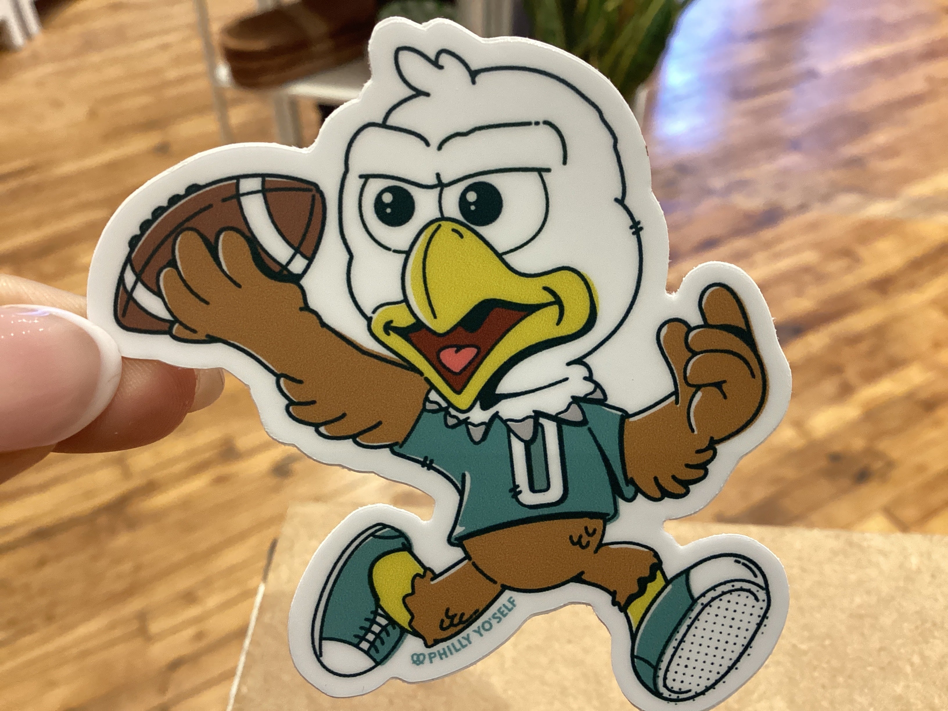 Swoop sticker – LaserPhilly