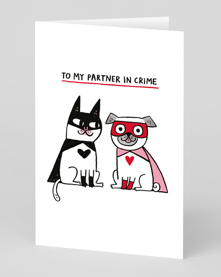 Partner In Crime Card