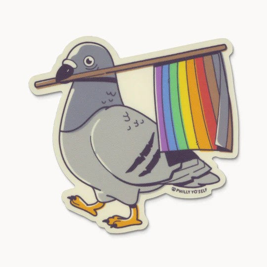 Gay Pigeon Sticker
