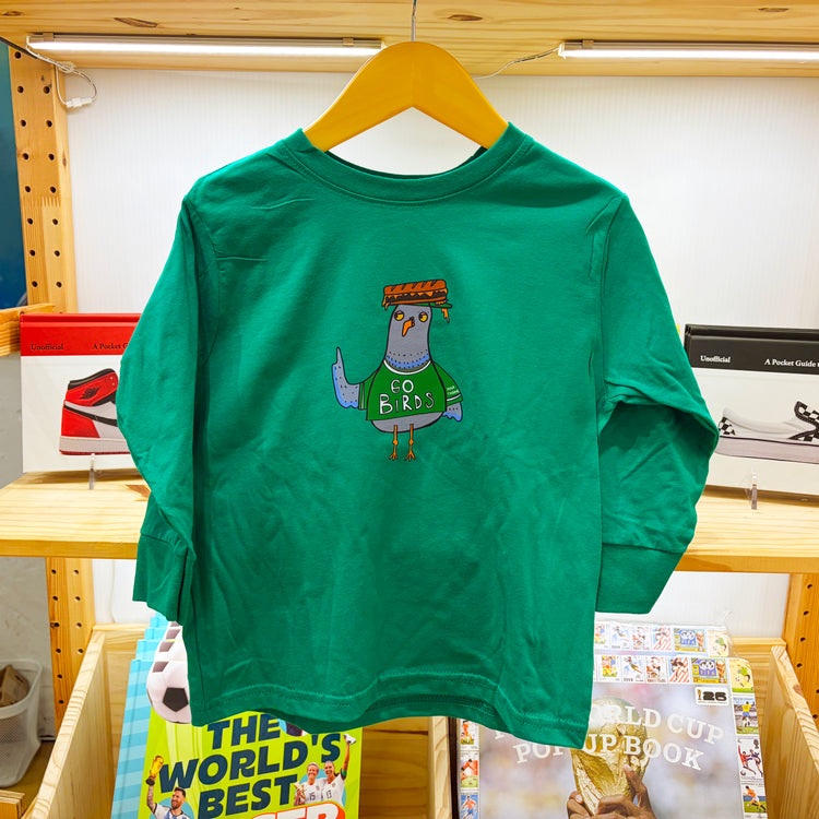 Cheesesteak Go Birds Long Sleeve Toddler T-Shirt