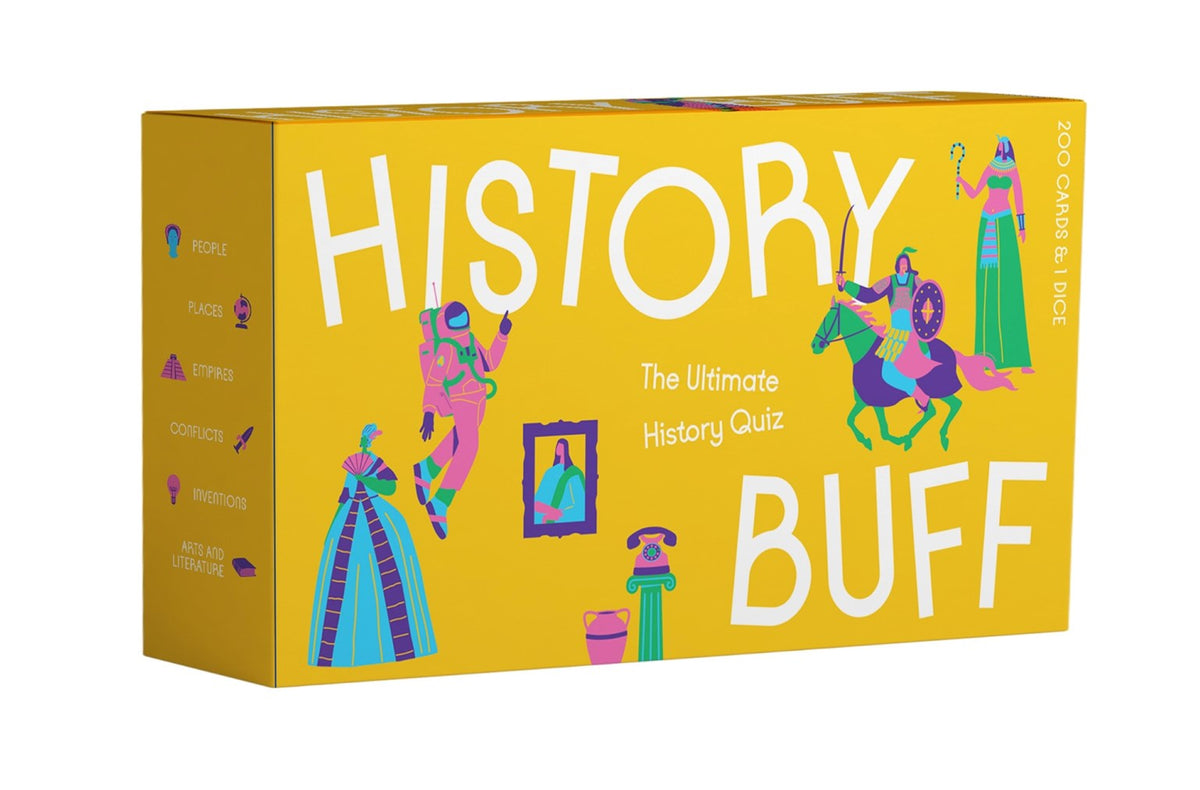 History Buff: The Ultimate History Quiz Card Game