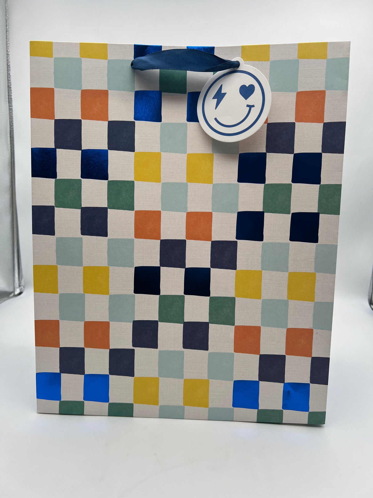 Checkered Gift Bag