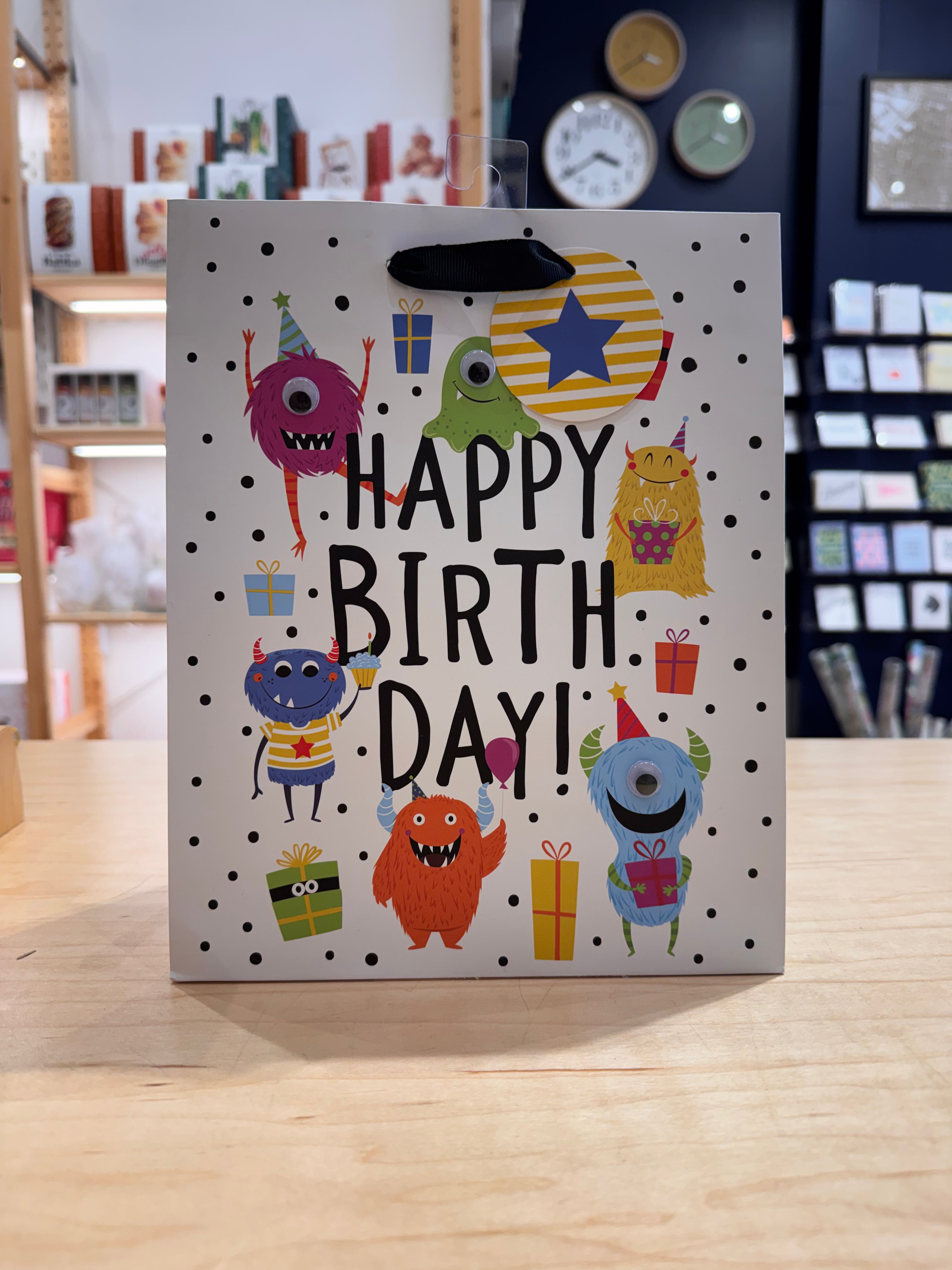 Googly Monster Gift Bag